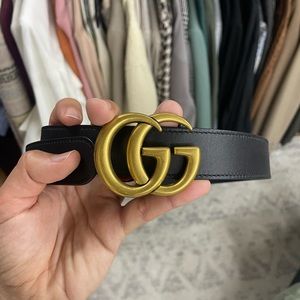 Gucci marmont belt authentic
